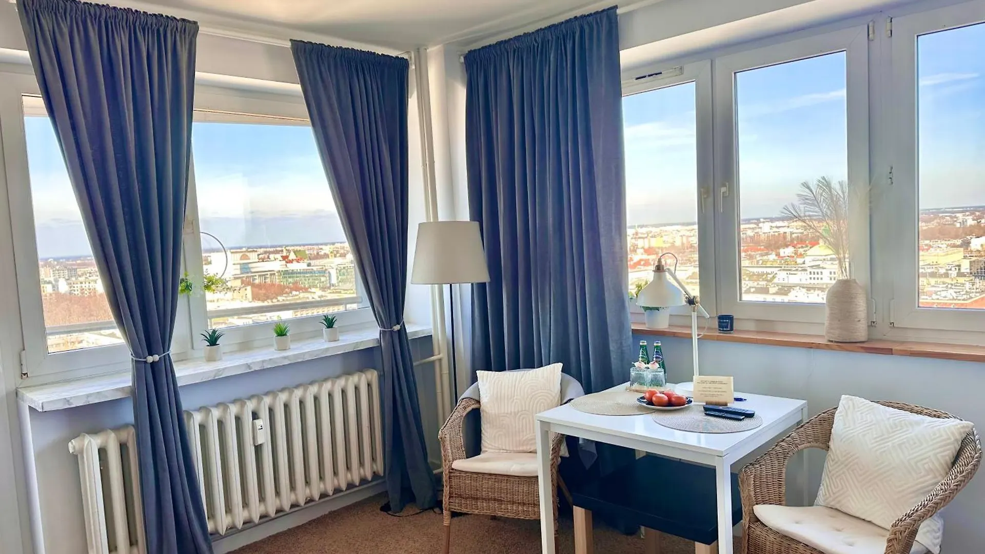 Nice View Centrum Metro X2 Wifi 600 Mbs Smart Tv Panorama Miasta Warszawa