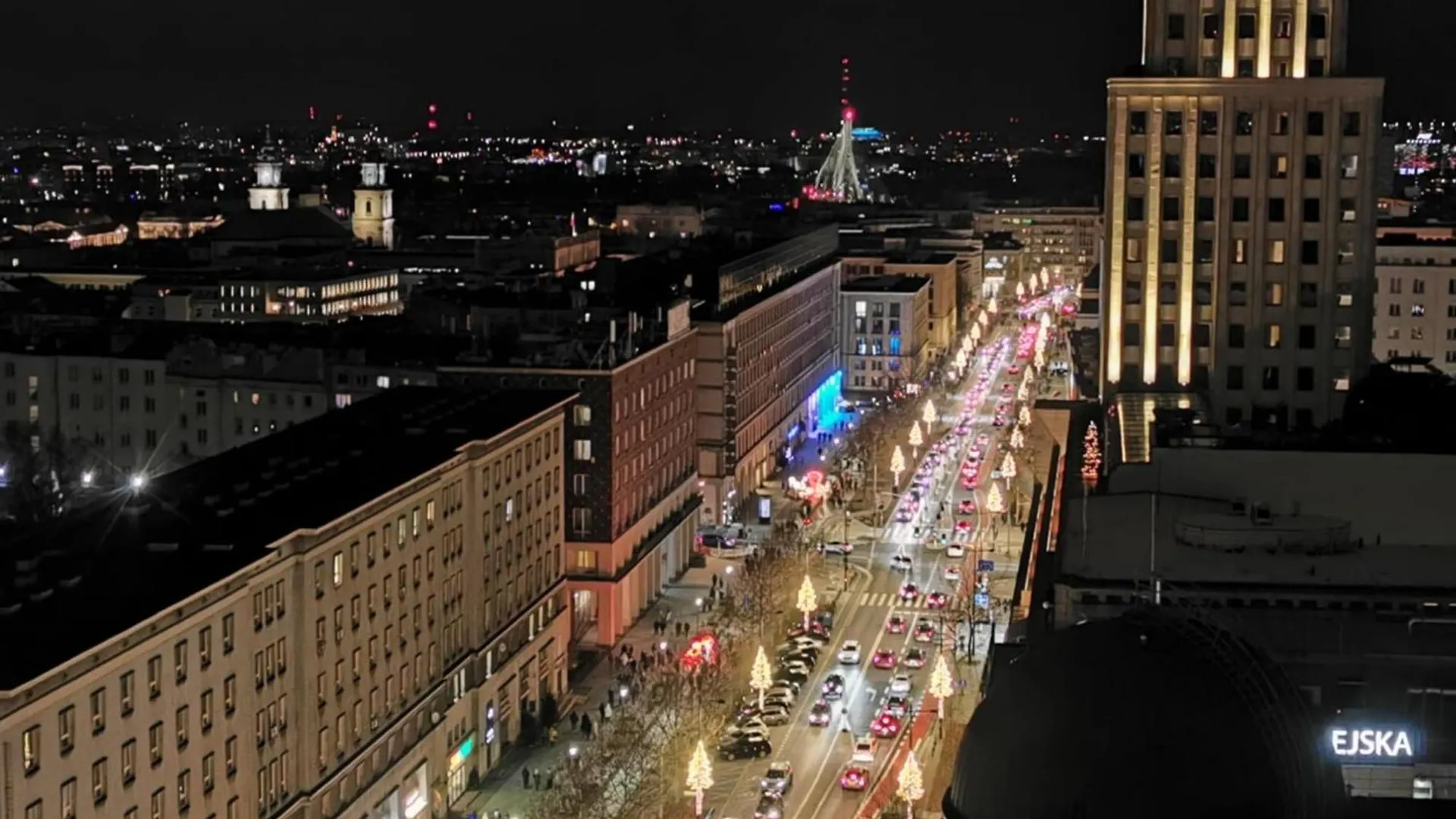 Lägenhet Nice View Centrum Metro X2 Wifi 600 Mbs Smart Tv Panorama Miasta Warszawa
