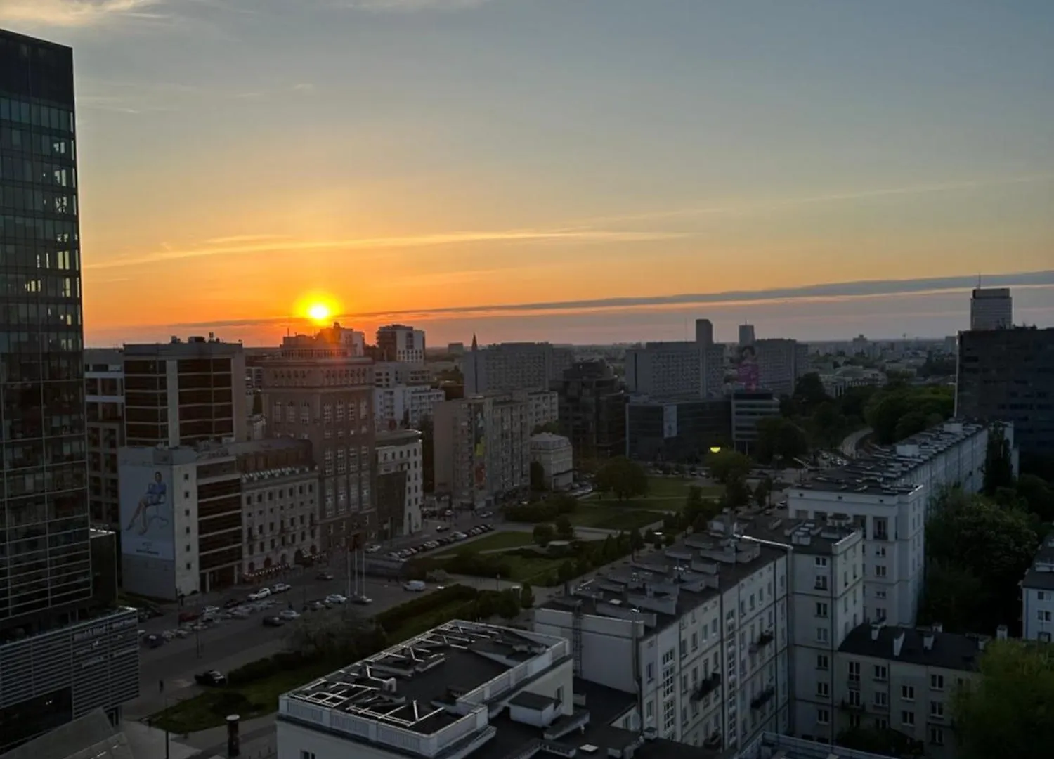 Nice View Centrum Metro X2 Wifi 600 Mbs Smart Tv Panorama Miasta Warszawa 0*,