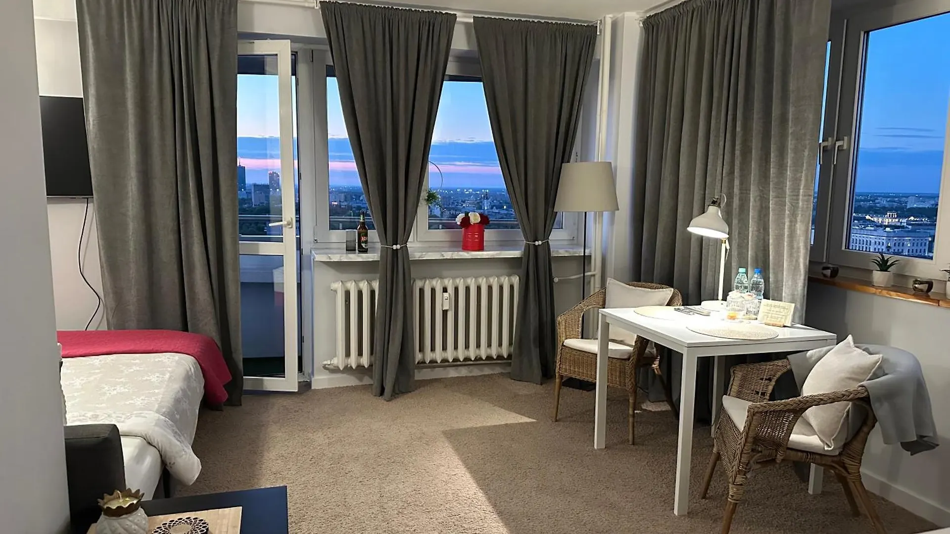 Nice View Centrum Metro X2 Wifi 600 Mbs Smart Tv Panorama Miasta Warszawa